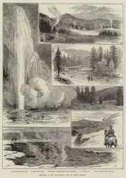 Sketches at the Yellowstone Park of North America